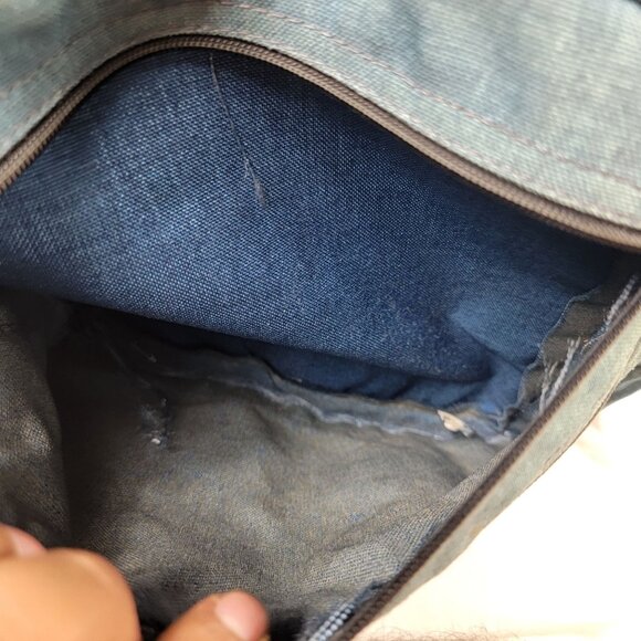 Vintage Caribou Mountaineering Blue Hiking Backpack Camping Trails Outdoors - Picture 10 of 11